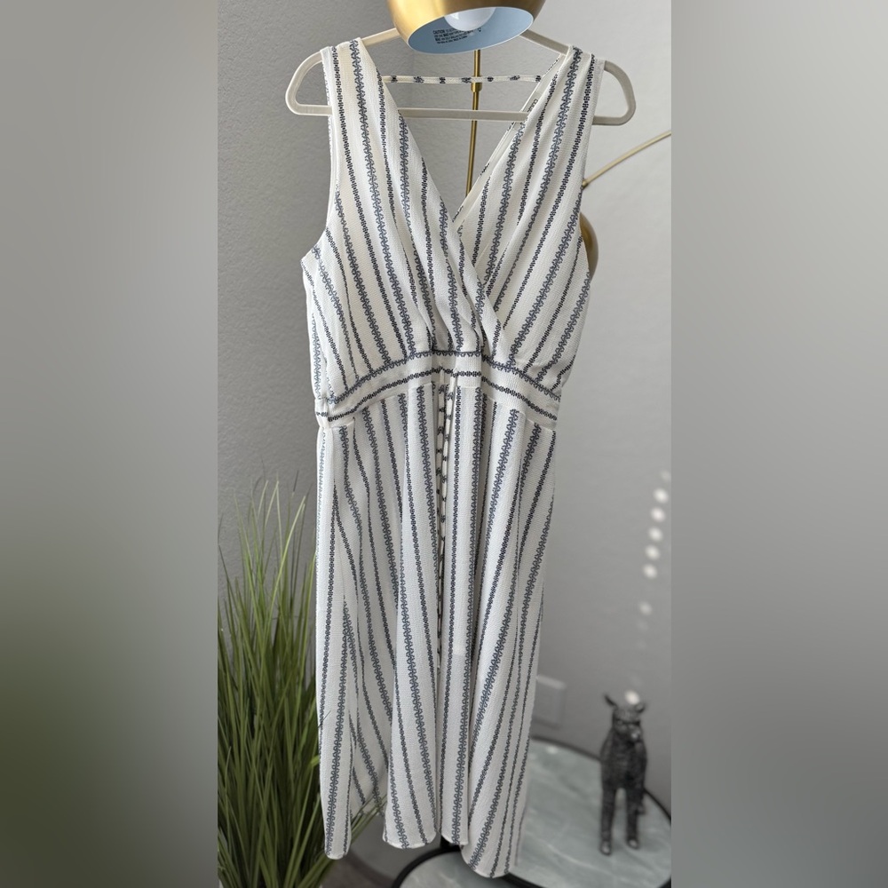 Striped Sleeveless Dress